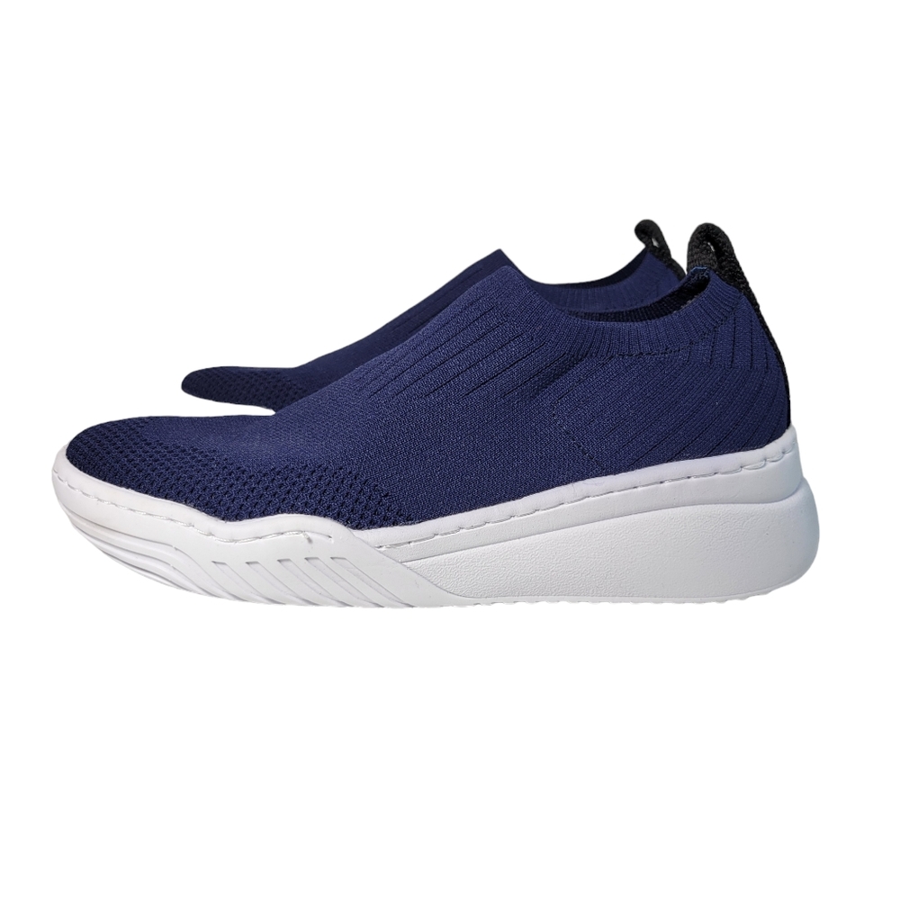 Marc Fisher blue and white slip on sneakers Size 7.5 - Picture 8 of 8